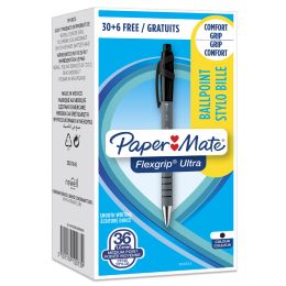 Paper:Mate Druckkugelschreiber FlexGrip Ultra, schwarz