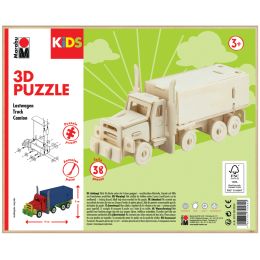 Marabu KiDS 3D Puzzle Truck / Lastwagen, 38 Teile