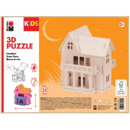 Marabu KiDS 3D Puzzle Traumhaus, 33 Teile