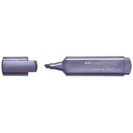 FABER-CASTELL Textmarker TEXTLINER 46 METALLIC, violett
