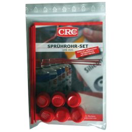 CRC Sprhrohr-Set fr CRC Spraydosen, 145 mm, rot