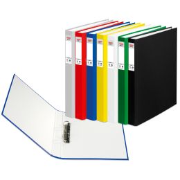 herlitz Ringbuch maX.file protect, A4, 2-Ring-Mechanik, wei