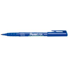 Pentel Permanent-Marker GREEN-LABEL NMS50, blau