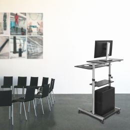 LogiLink PC-Sitz-/Steh-Arbeitsplatz, hhenverstellbar