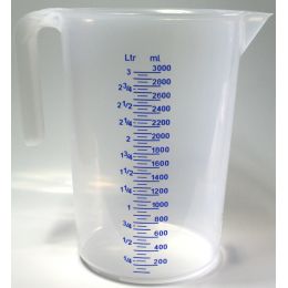 IWH Messbecher, transparent, Inhalt: 1 Liter