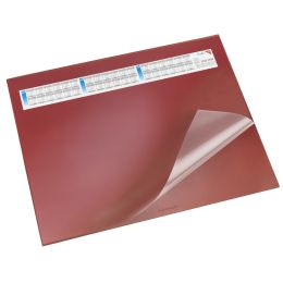 Lufer Schreibunterlage DURELLA DS, 520 x 650 mm, rot
