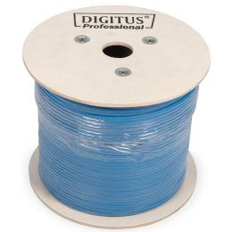 DIGITUS Installationskabel Kat. 6a, U/UTP, 500 m, blau