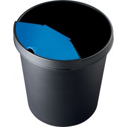 helit Abfall-Einsatz the collector, 2 Liter, schwarz/blau