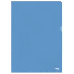 Esselte Sichthllen Standard, DIN A4, PP, blau, 0,12 mm