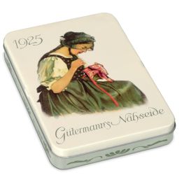 Gtermann Nhgarn in Nostalgie-Box Basisfarben, 8 Spulen