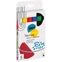 KREUL Acrylmarker TRITON Acrylic Marker, 6er-Set