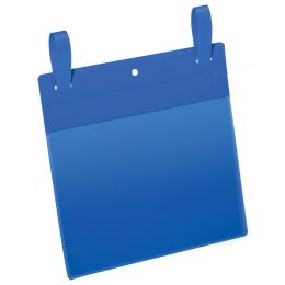 DURABLE Gitterboxtasche, mit Lasche, A4 quer, blau