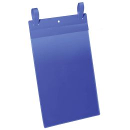 DURABLE Gitterboxtasche, mit Lasche, A4 quer, blau