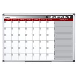 Bi-Office Planungstafel Monatsplaner, 900 x 600 mm