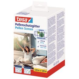 tesa Pollenschutzgitter fr Fenster, 1,50 m x 1,30 m