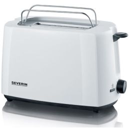 SEVERIN 2-Scheiben Toaster AT 2286, wei/schwarz