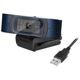 LogiLink HD-USB-Webcam Pro mit Dual-Mikrofon, schwarz