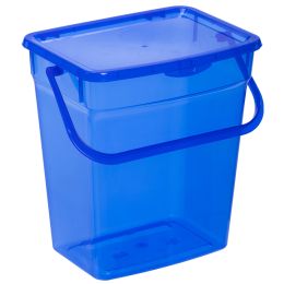 plast team Waschmittelbox, 6 Liter, transparent