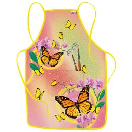 ROTH Malschürze Schmetterling, mit Bauchtasche