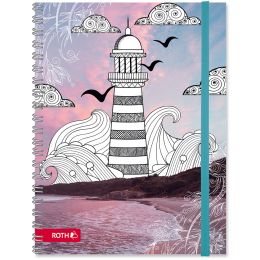 ROTH Schlerkalender Scribble Timer 2.0 Lighthouse