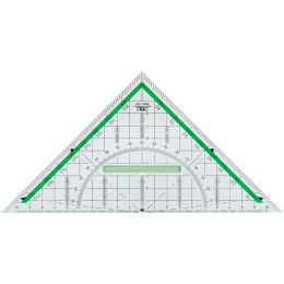 M+R Geometriedreieck Green Line, Hypotenuse: 230 mm