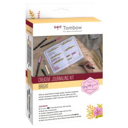 Tombow Creative Journaling Kit BRIGHT, inkl. Notizbuch