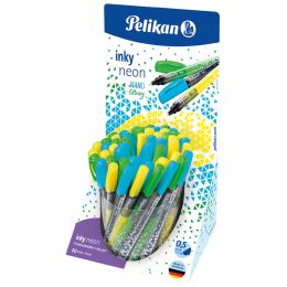 Pelikan Tintenschreiber inky 273 Neon, im Display