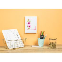 Tombow Watercoloring-Leinwand-Set Florale Buchstaben