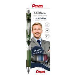 Pentel Gel-Tintenroller EnerGel XmRT Liquid, 4er Set