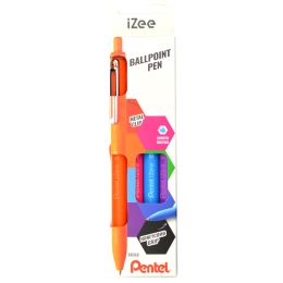 Pentel Druck-Kugelschreiber iZee, 8er Etui
