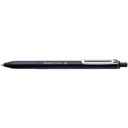 Pentel Druck-Kugelschreiber iZee, schwarz