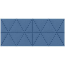 PAPERFLOW Akustik-Wandpaneel easySound, 1.120 x 485 mm, blau