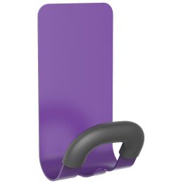ALBA Garderobenhaken MAG2, magnetisch, 1 Haken, violett