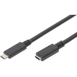 DIGITUS USB 2.0 Verlngerungskabel, schwarz, 2,0 m