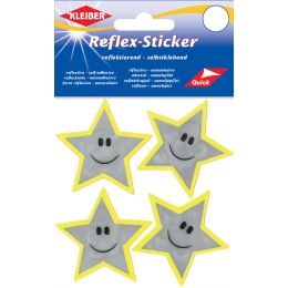 KLEIBER Reflex-Sticker Sterne, silber