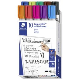STAEDTLER Lumocolor Whiteboard-Marker 351, 10er Pack