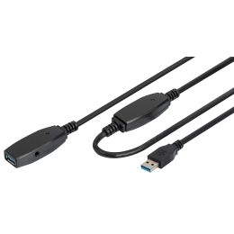 DIGITUS Aktives USB 3.0 Verlngerungskabel, 15,0 m