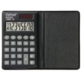 Rebell Taschenrechner SHC 208, schwarz