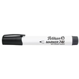 Pelikan Whiteboard-Marker 741, Rundspitze, schwarz
