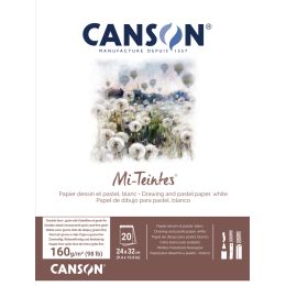 CANSON Zeichenpapier Mi-Teintes, im Block, 240 x 320 mm