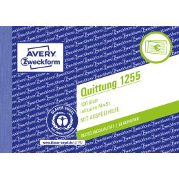 AVERY Zweckform Recycling-Formularbuch Qittung inkl. MwSt.