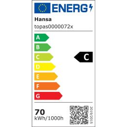 Hansa LED-Stehleuchte Topas, Hhe: 1.960 mm, wei