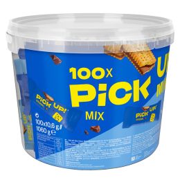 PiCK UP! Keksriegel Choco / Milk minis, Vorteilsbox