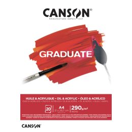 CANSON Studienblock GRADUATE HUILE & ACRYLIQUE, DIN A5