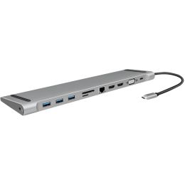 LogiLink USB 3.2 (Gen 1) Docking-Station, USB-C, 11-Port