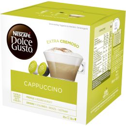 NESCAFE Dolce Gusto Kaffee Kapseln CAPPUCCINO EXTRA CREMOSO