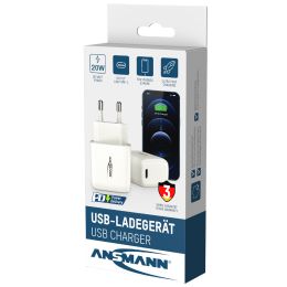ANSMANN USB-Ladegert Home Charger HC120PD, USB-C Kupplung