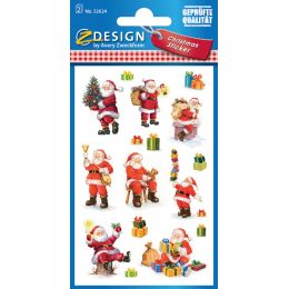 AVERY Zweckform ZDesign Weihnachts-Sticker Nikolaus