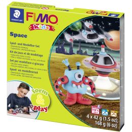 FIMO kids Modellier-Set Form & Play Space Monster, Level 2