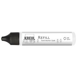 KREUL Refill fr Textilmarker OPAK, 25 ml, wei